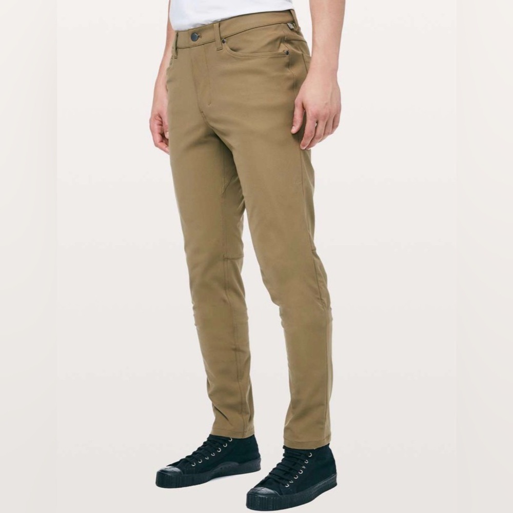 Lululemon ABC Pant Slim *Warpstreme 28” Pants Size 30 waist, 30x28 in Artifact